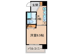 SWISS天王寺Ⅱの物件間取画像